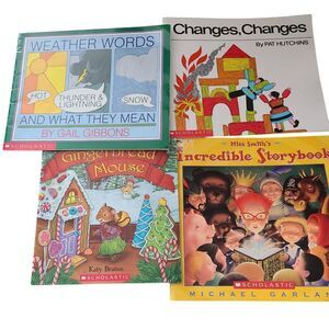 Scholastic Children's Book Set of Four Softbound